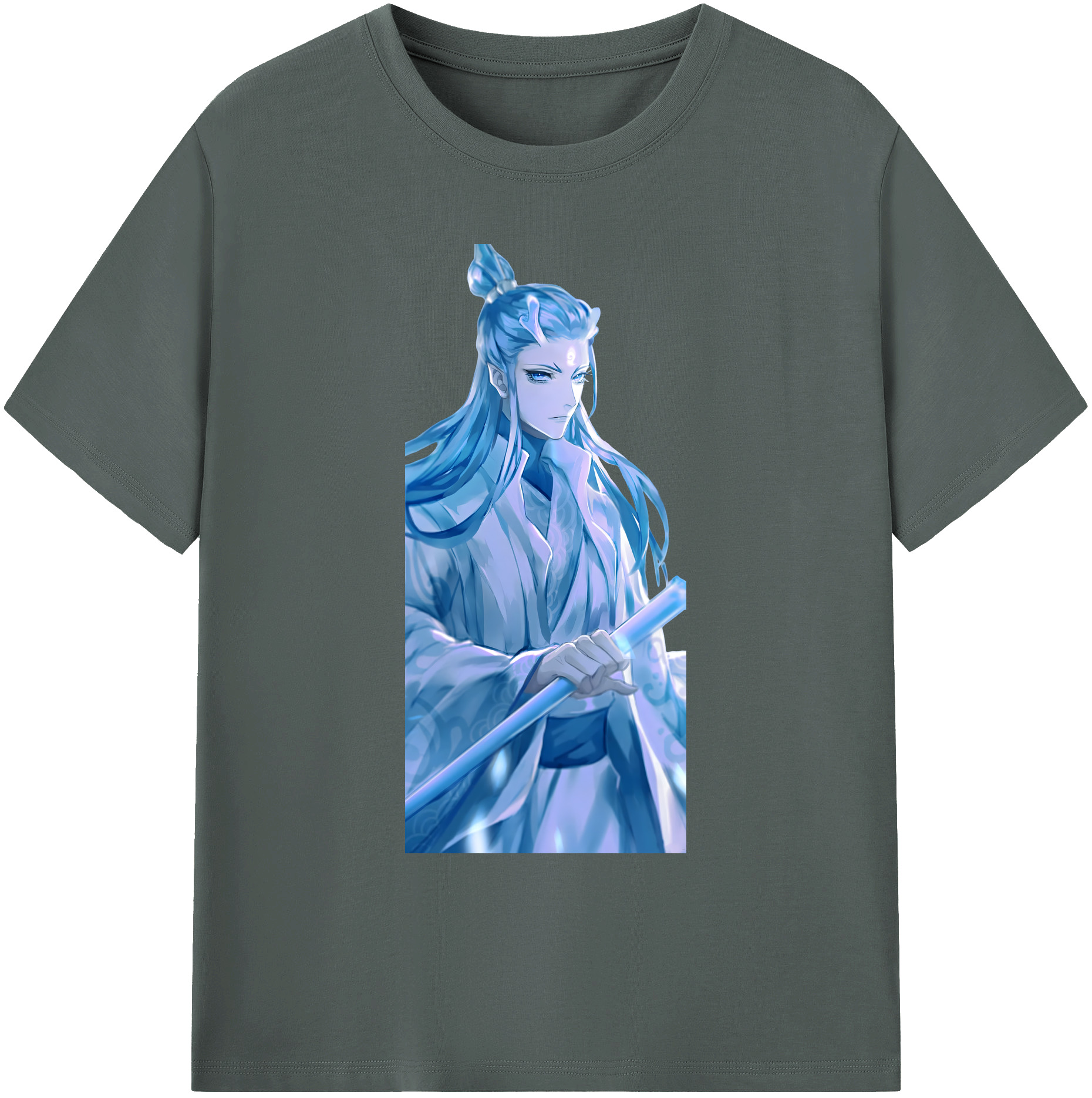 （画像用） Ne Zha 2 ナタ 魔童の大暴れ 綿100％ メンズ半袖Tシャツ｜肌触りやわらか＆通気性